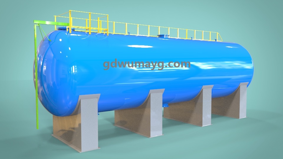 臥式儲罐-設計圖